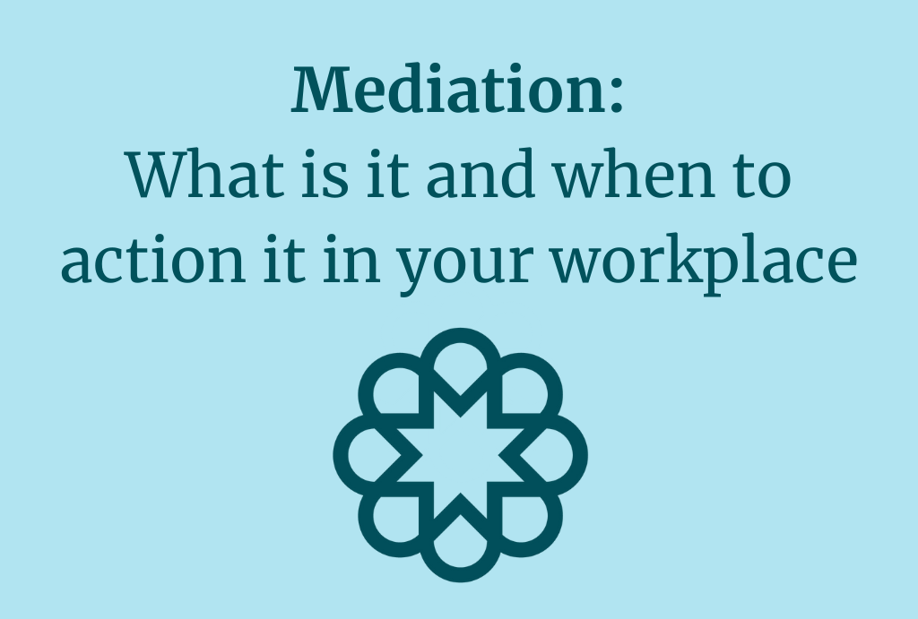 Mediation graphic